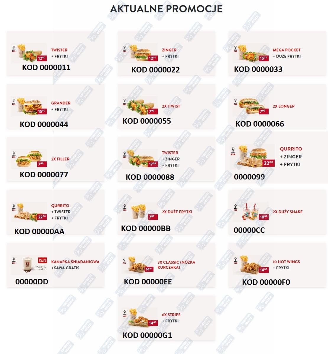 Gazetka promocyjna KFC str. 1