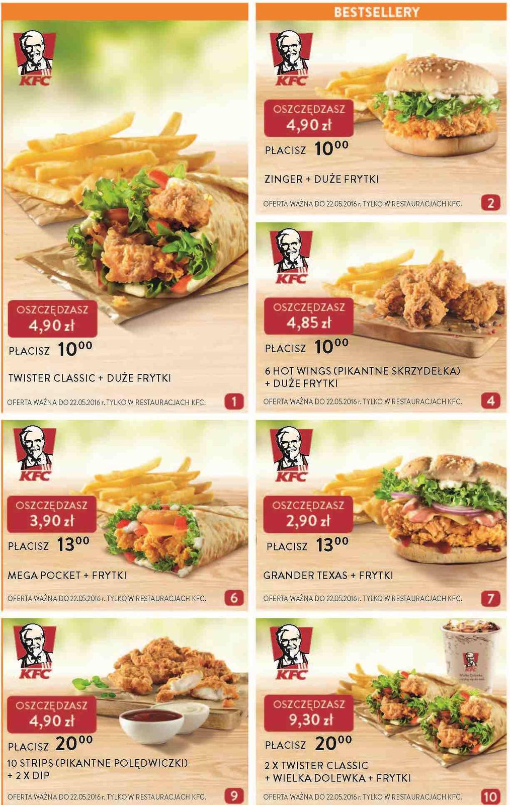 Gazetka promocyjna KFC str. 1